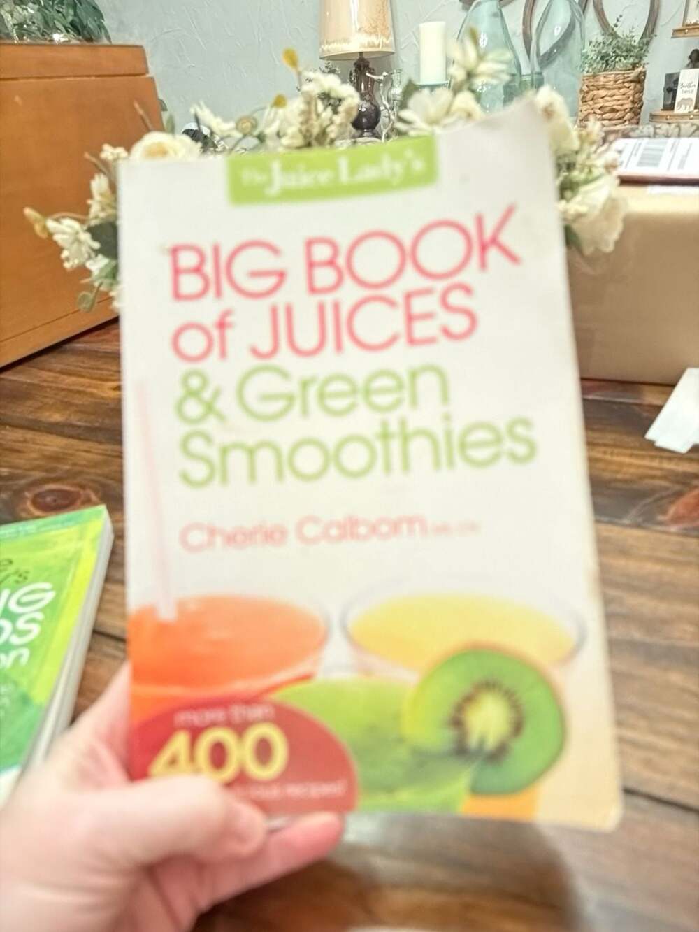 TWO JUICING books Juice Lady's Big Book of Juices & Green Smoothies and